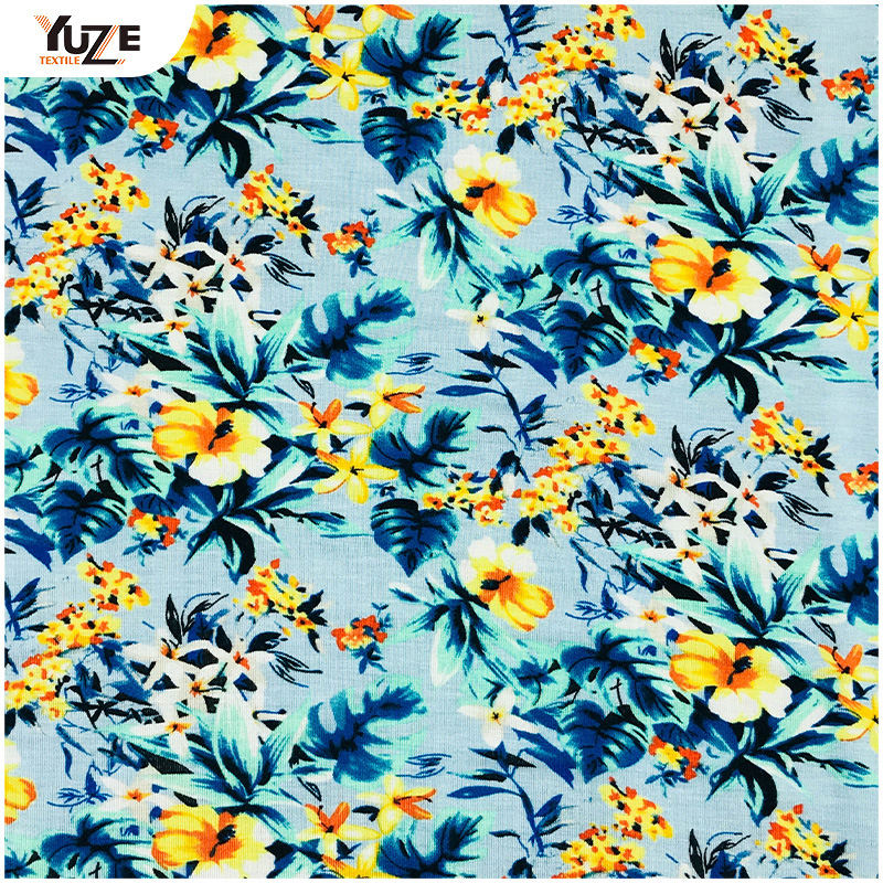 yzgtp-es1018 ریون جرسی اسپندکس چاپ