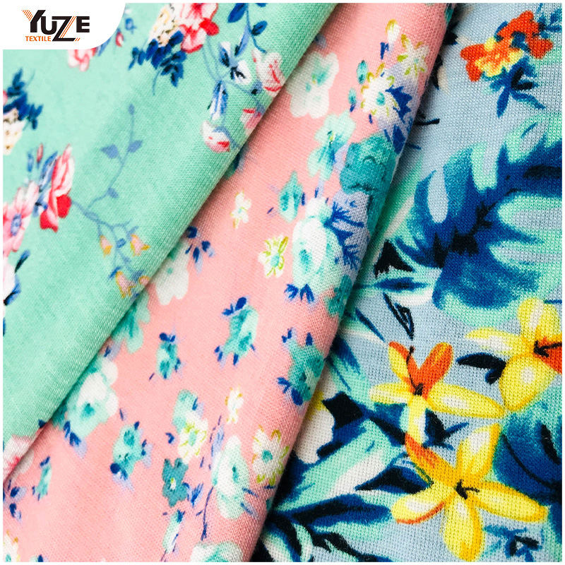 yzgtp-es1018-2 ریون جرسی اسپندکس چاپ