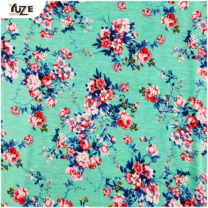 yzgtp-es1018-2 ریون جرسی اسپندکس چاپ