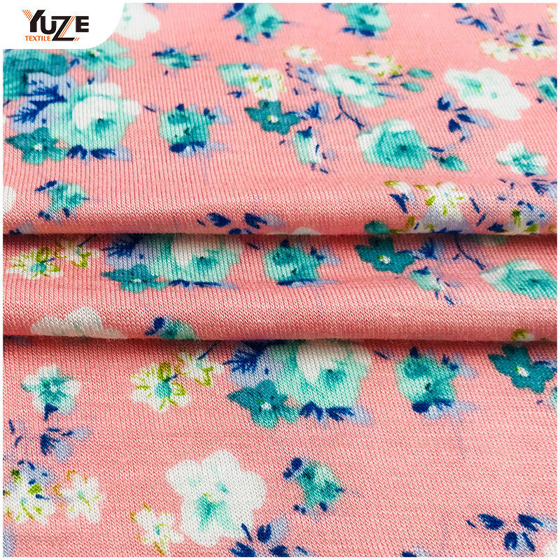 yzs15-413 Rayon Jersey Spandex Print