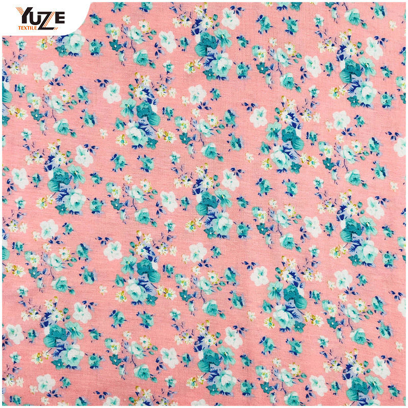 yzs15-413 Rayon Jersey Spandex Print