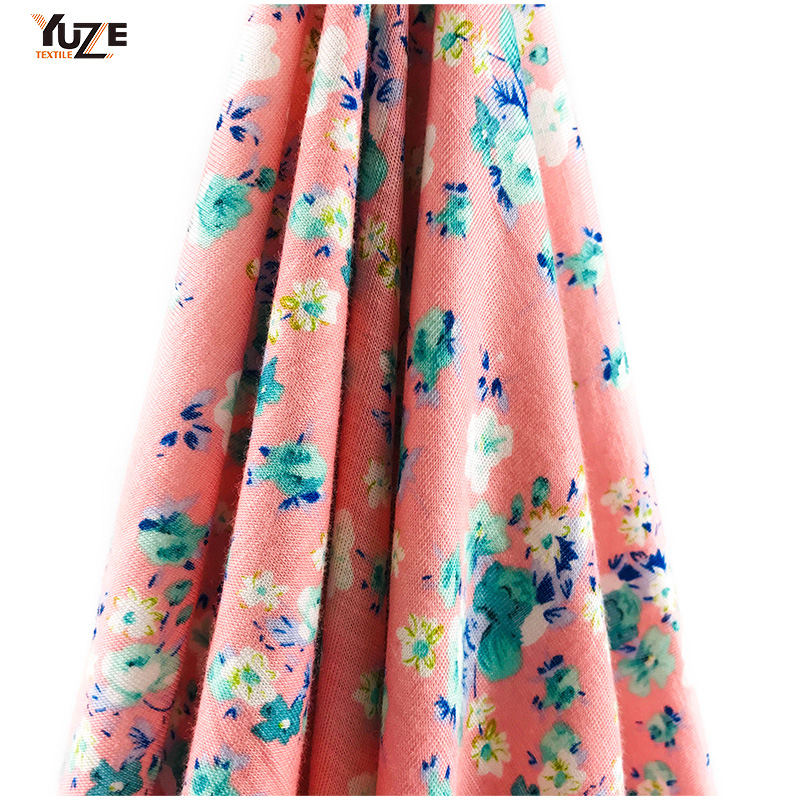 yzs15-413 Rayon Jersey Spandex Print