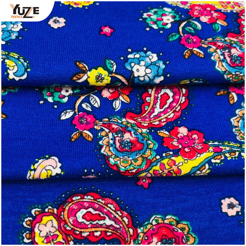 yzs16-319 Rayon oe Spandex Print