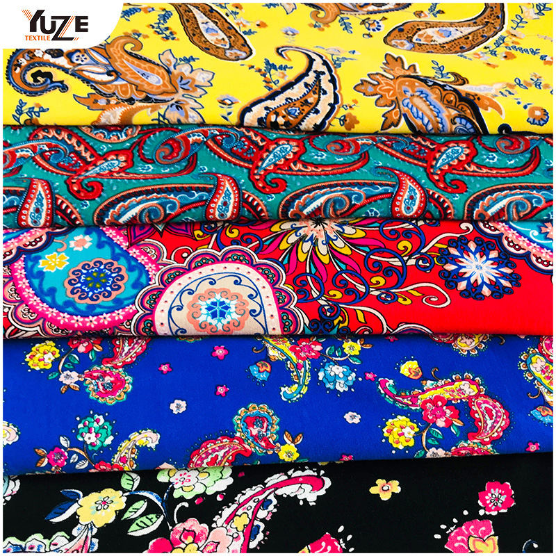 yzs20-119 Rayon oe Spandex Print