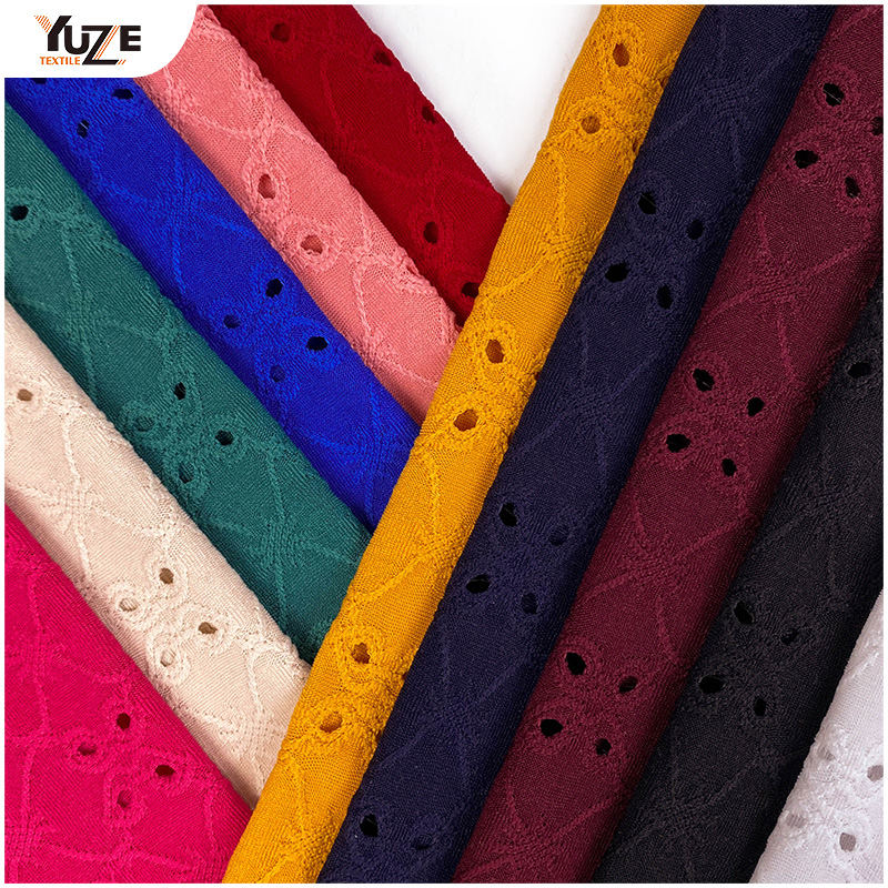 YZK-030030 dty Spandex Jacq با سوراخ