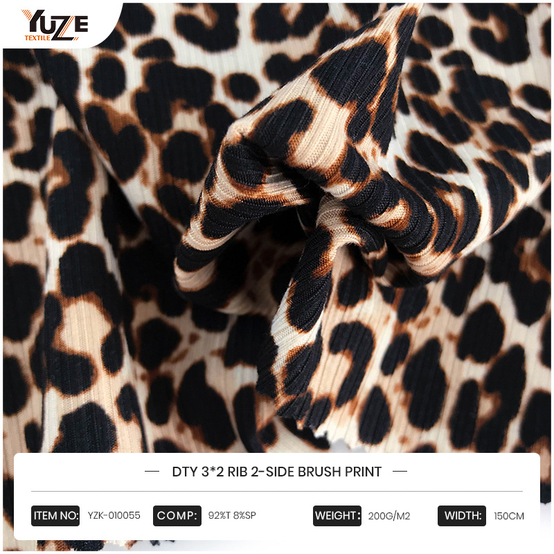 YZK-010055 DTY 3*2 RIB چاپ برس 2 طرفه