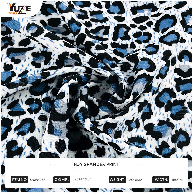 چاپ yzs18-238 fdy spandex
