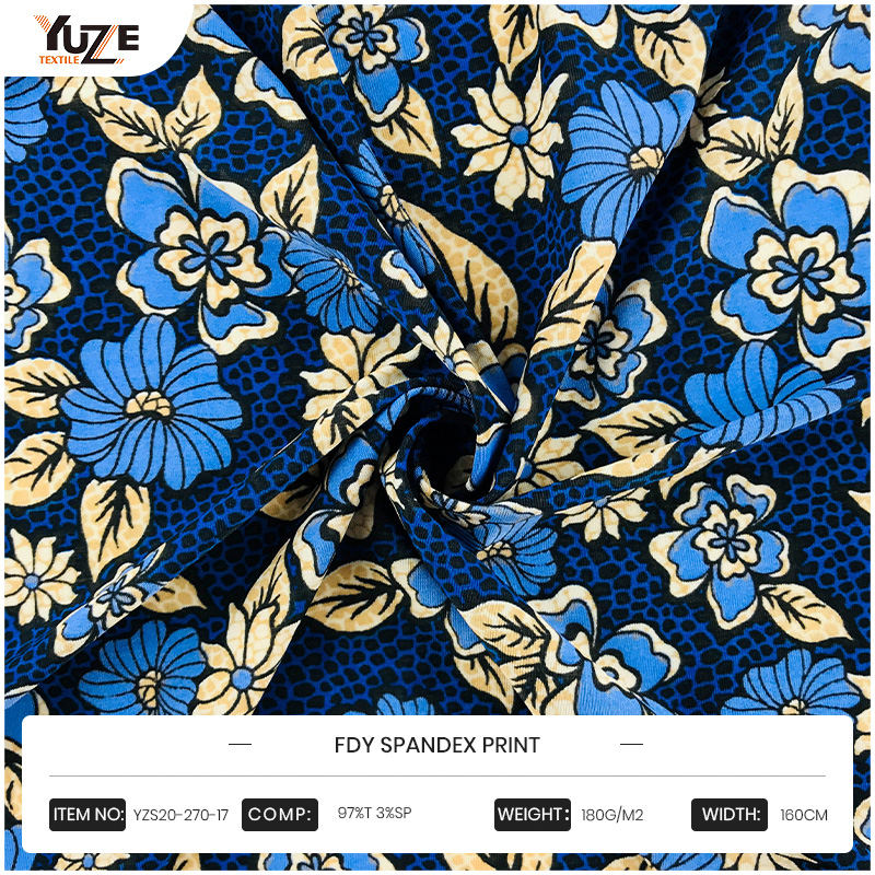 چاپ YZS20-270-17 FDY Spandex