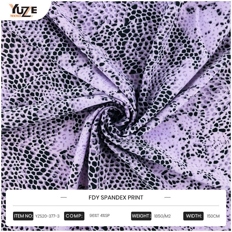 چاپ yzs20-377-3 fdy spandex