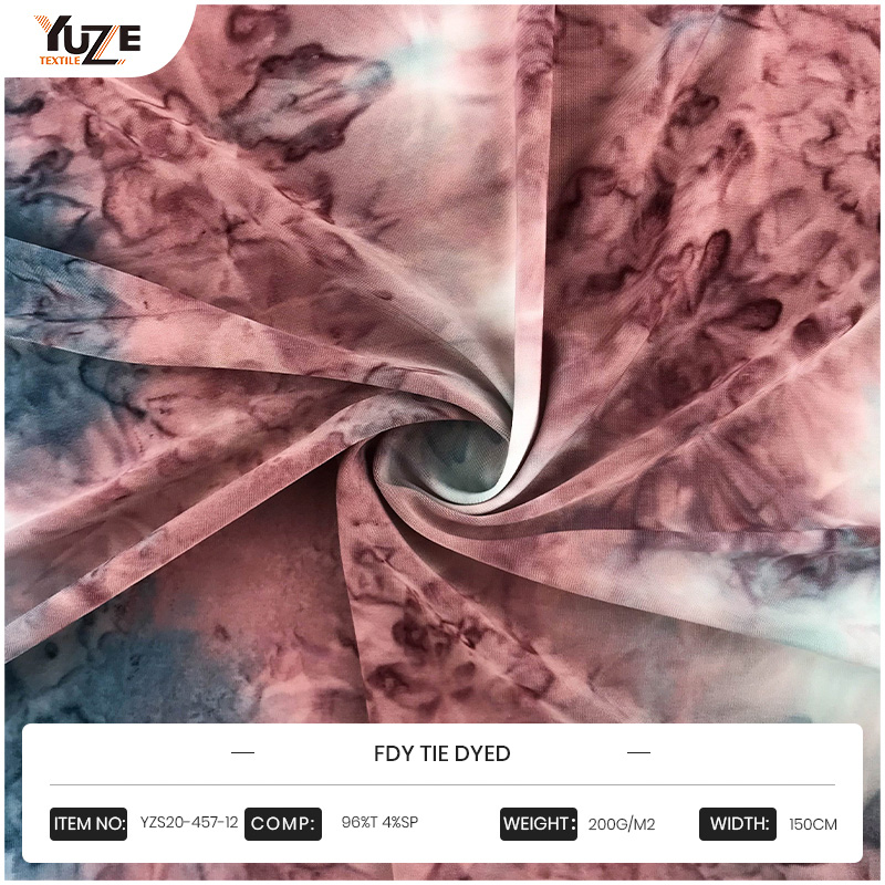 YZS20-457-12 FDY کراوات رنگ شده