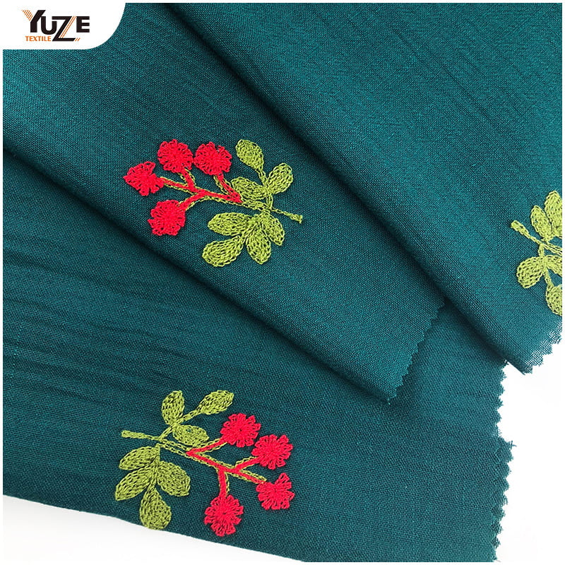 yzw-030066 گلدوزی هوای کتانی ملایم