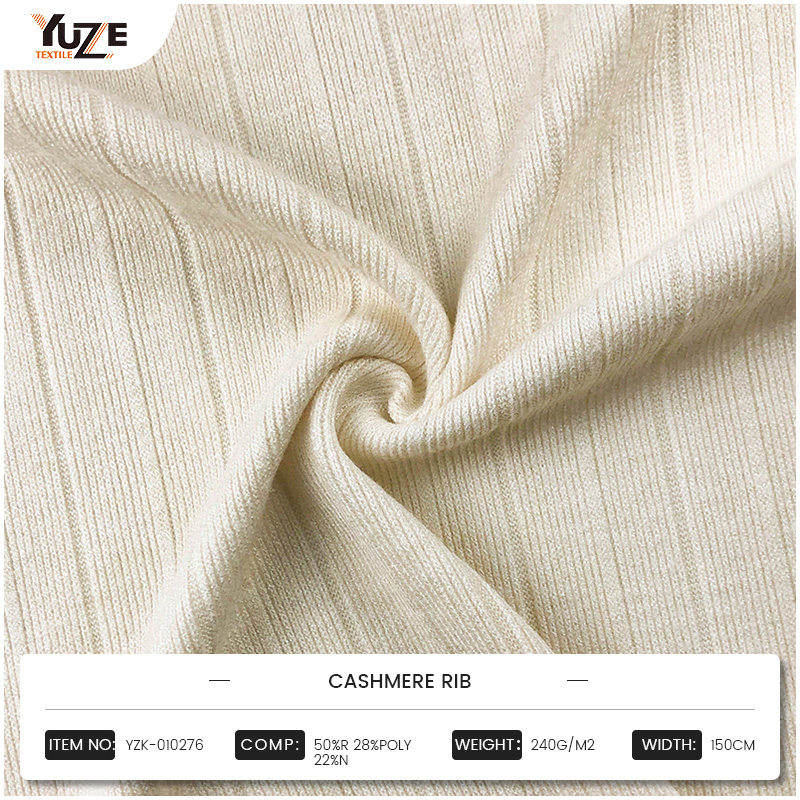 Rib Cashmere YZK-010276