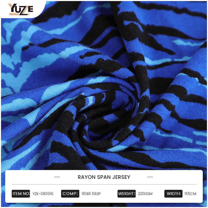 پیراهن Rayon Span Jersey YZK-080316