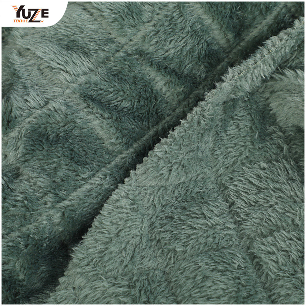 YZK-110283-2 Knurling Coral Fleece