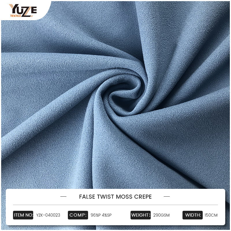 ظرافت فنی در منسوجات: چه چیزی پارچه کرپ خزه را به انتخاب برتر برای طراحی مد پیشرفته تبدیل می کند؟